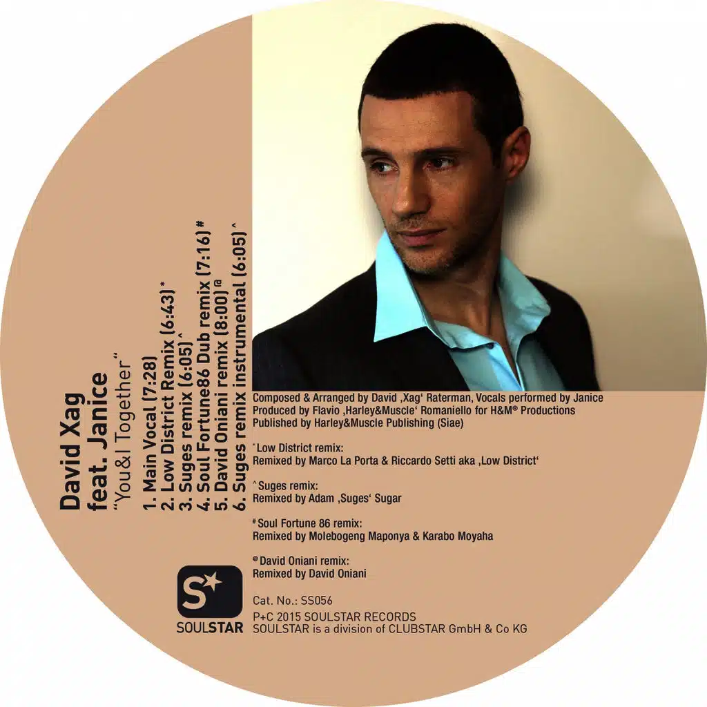 You & I Together (Soul Fortune86 Dub Remix) [ft. Janice]