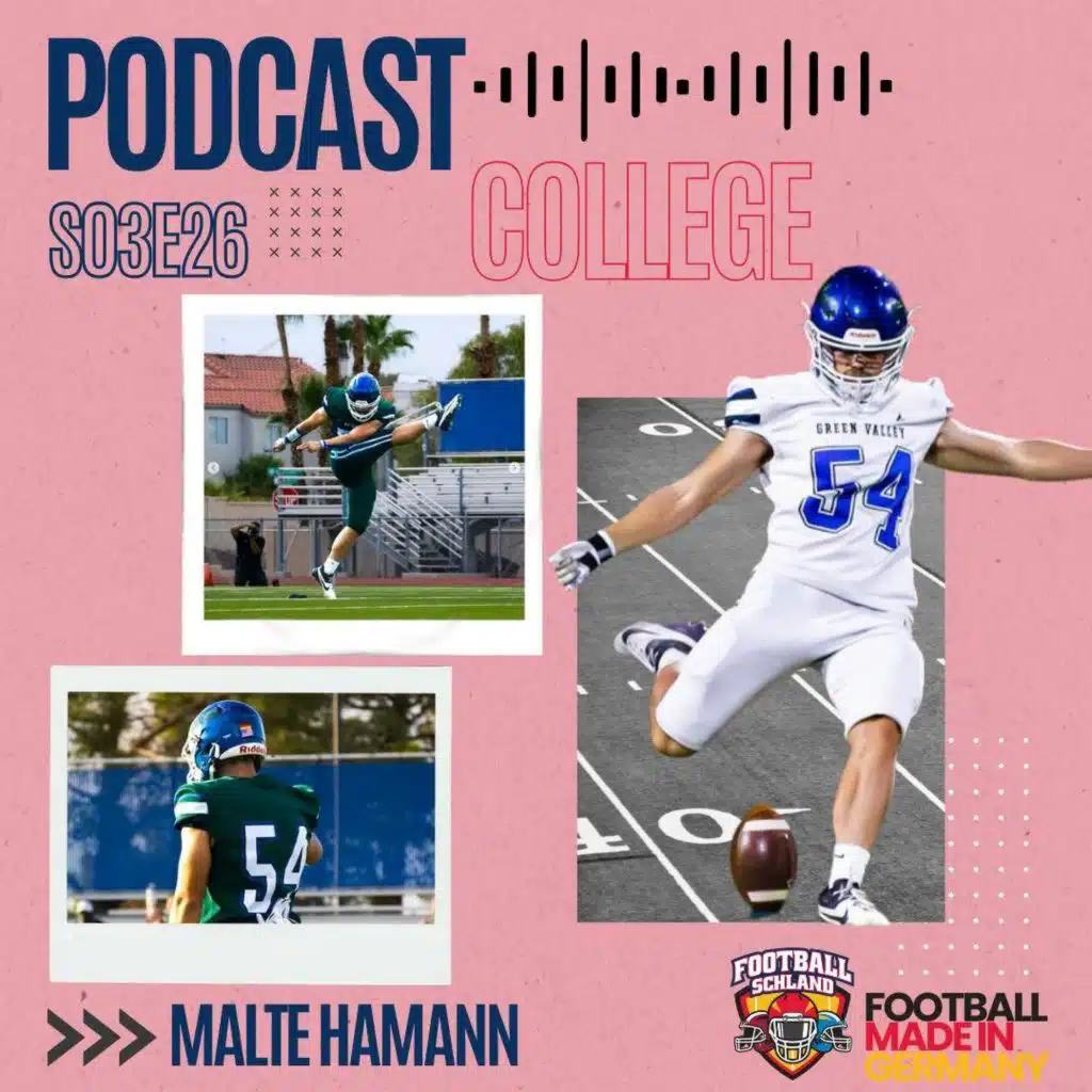S03E26 Im Gespräch mit Malte Hamann, P/K/LB, Dakota State University Trojans