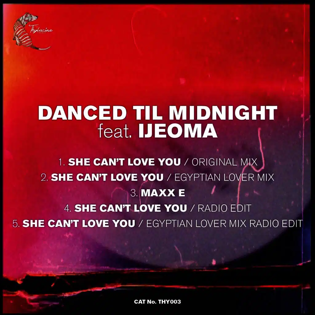 She Can't Love You (Radio Edit) [feat. Ijeoma]