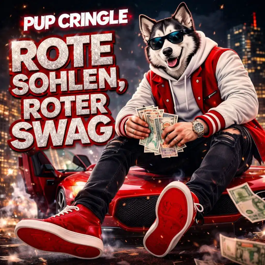 Rote Sohlen, roter Swag