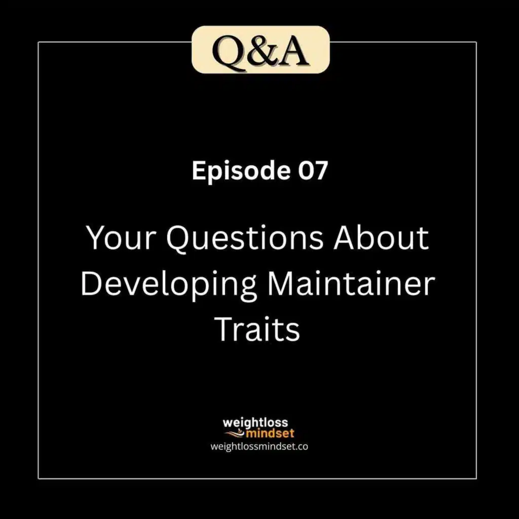 Q&A7 Your Questions About Developing Maintainer Traits