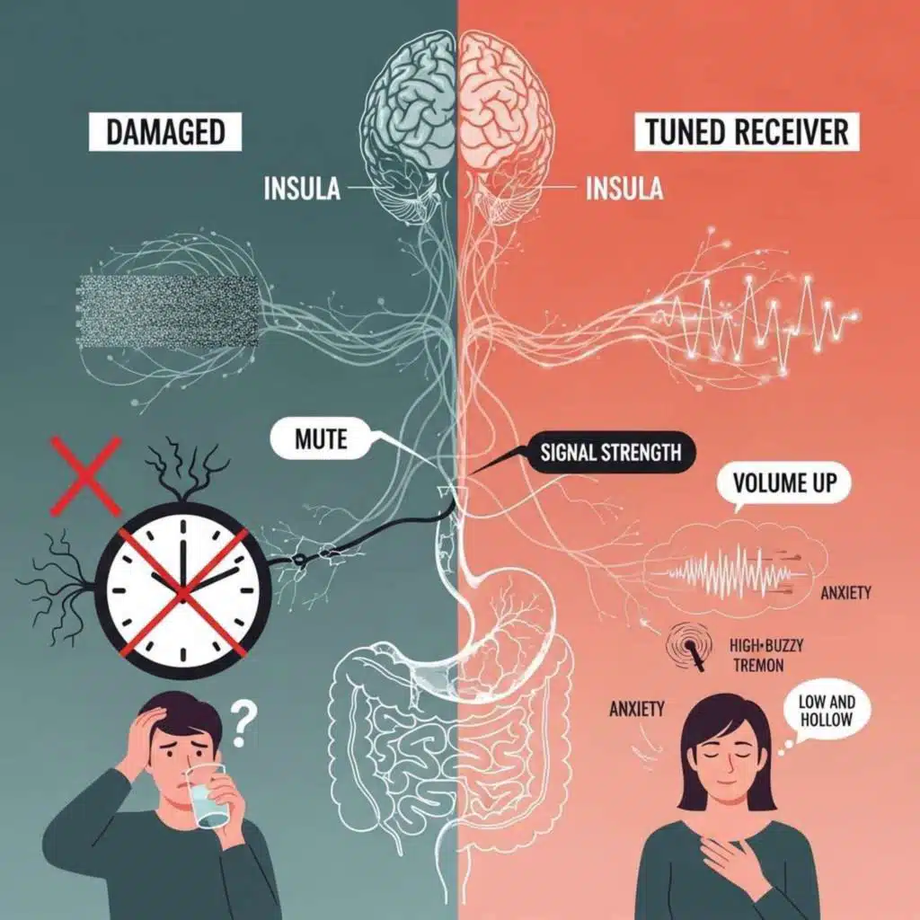 Why You Can't Tell When You're Hungry: The Neuroscience Of Interoception & The Intuitive Eating Trap