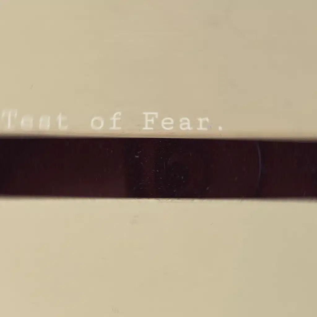 Test of Fear