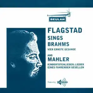 Flagstad Sings Brahms And Mahler