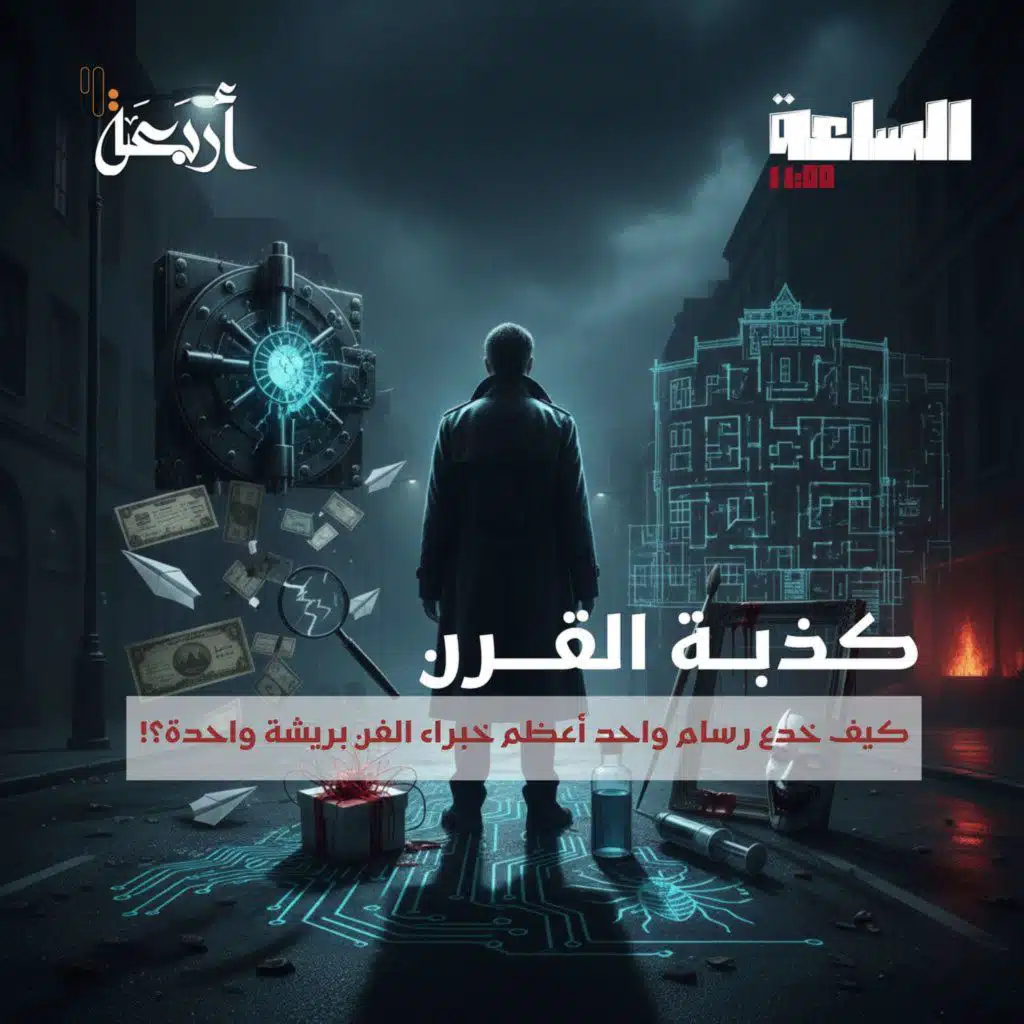 بودكاست الساعة 11:00 م | أكبر فضيحة تزوير في تاريخ الفن: العبقري الذي استدعى أرواح الرسامين الموتى!!