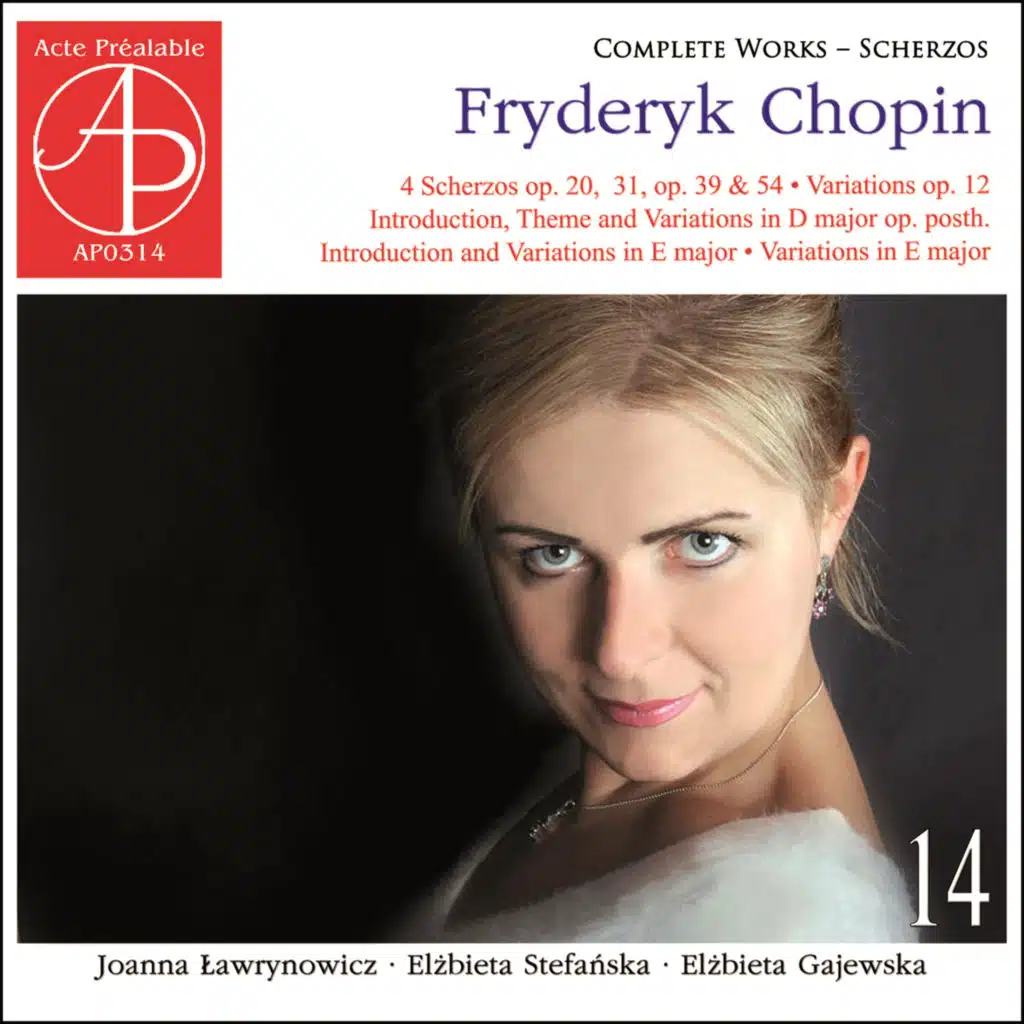 Chopin: Complete Works 14 - Scherzos