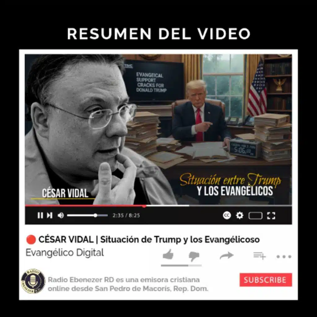 Situación de Trump y los Evangélicos