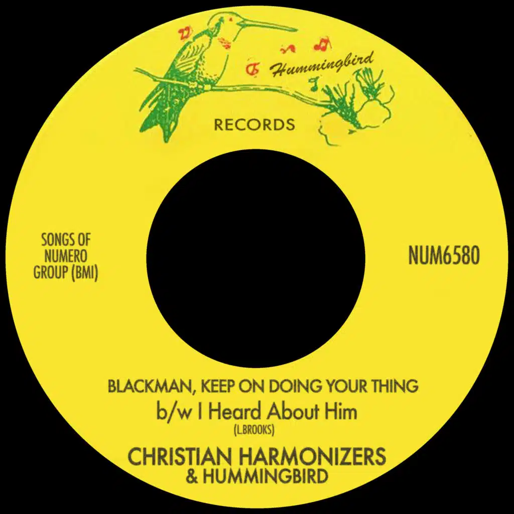 Blackman, Keep On Doing Your Thing b/w I Heard About Him