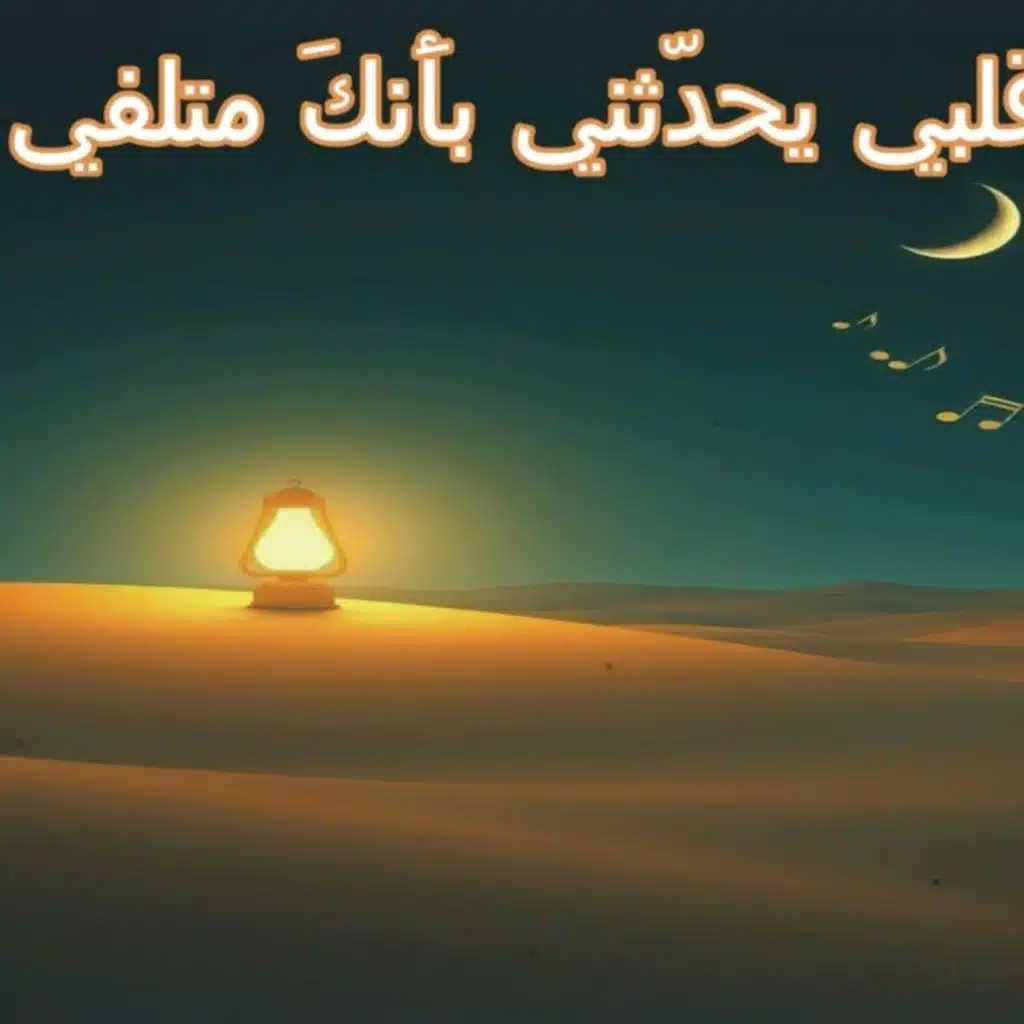 قلبي يُحَدّثني بأَنّكَ مُتْلِفِي ya malikii