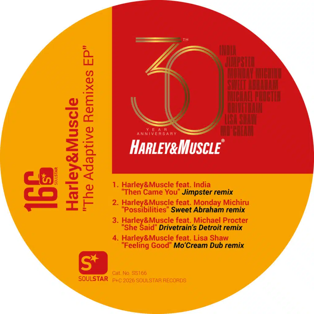 The Adaptive Remixes - EP (30 Years of Harley&Muscle)