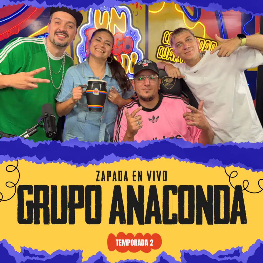 GRUPO ANACONDA Vol.2 / Zapada EN VIVO en UN POCO DE RUIDO !