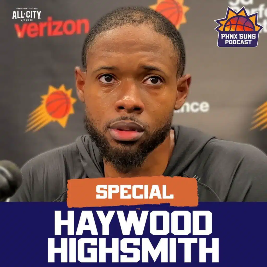 Haywood Highsmith Introductory Press Conference | Phoenix Suns' Newest Member