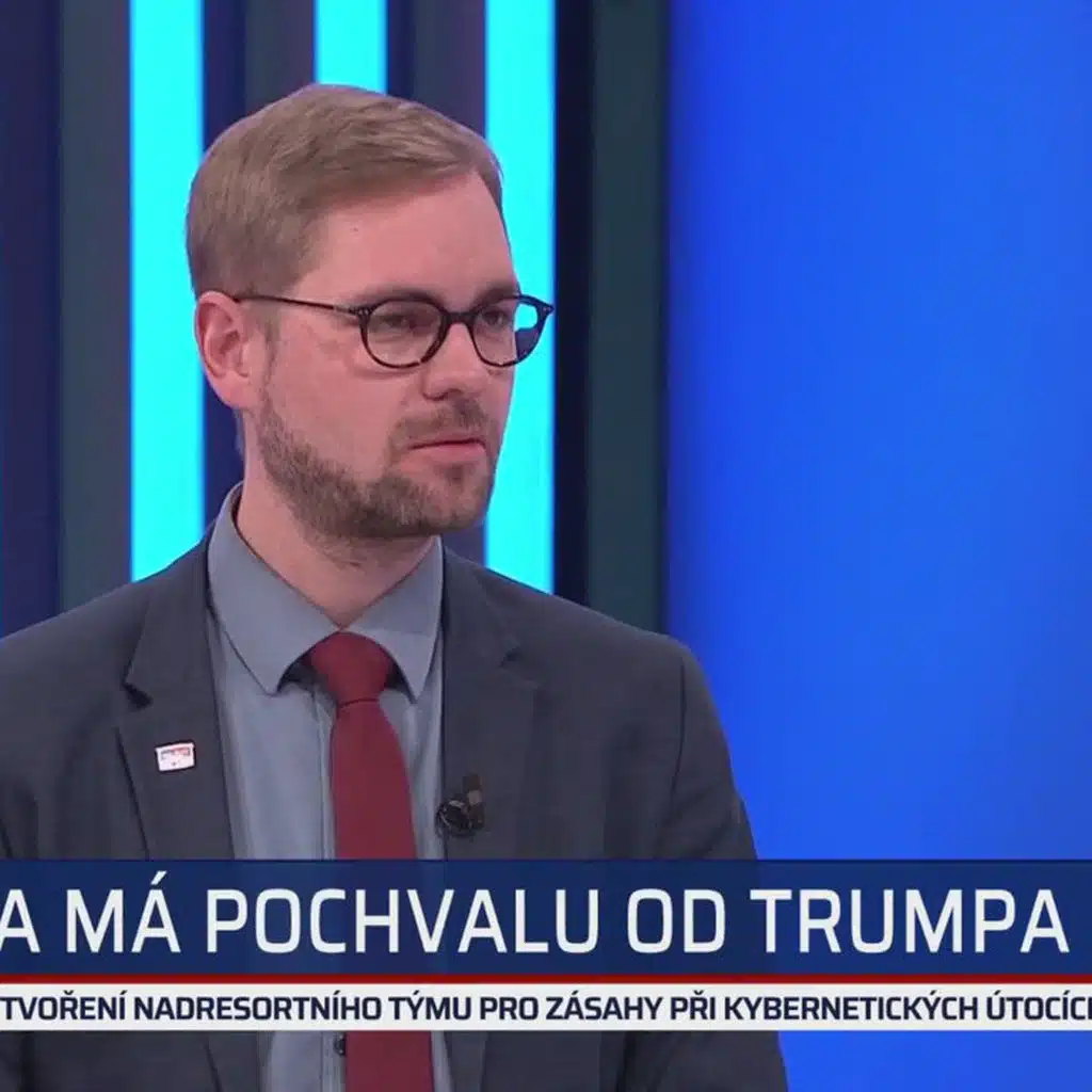 Krňanský: Macinkova zahraniční politika? Skvělá. Cílem nemá být fotka s Trumpem, opáčil Havel