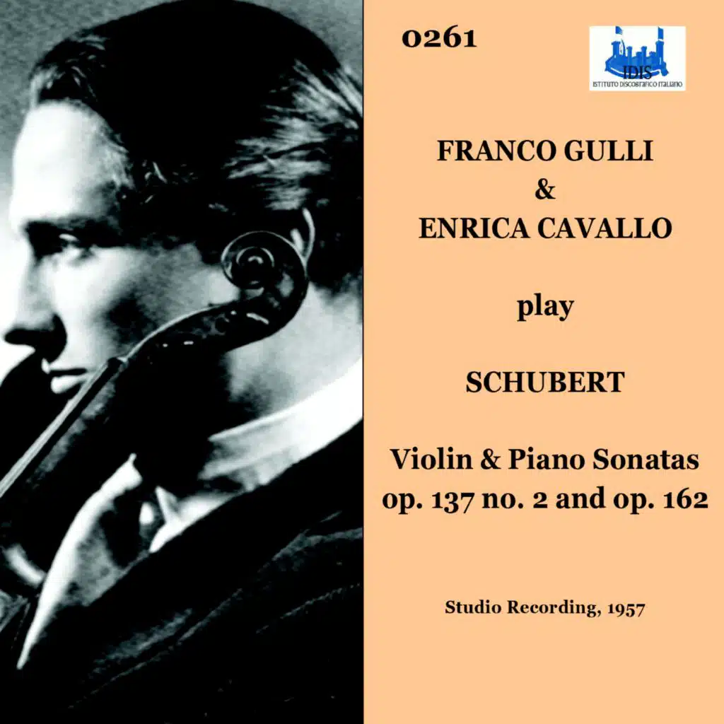 Franco Gulli & Enrica Cavallo Play Schubert