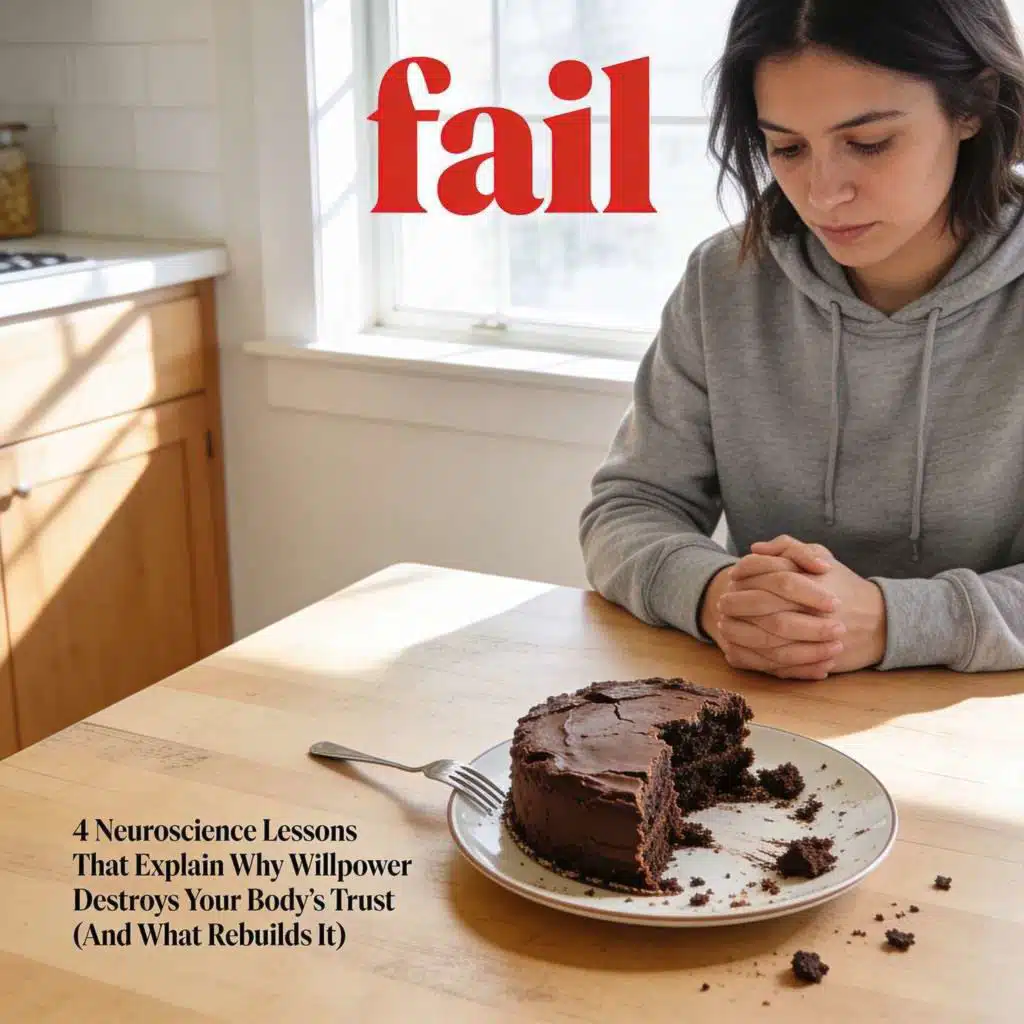 4 Neuroscience Lessons That Explain Why Willpower Destroys Your Body's Trust (And What Rebuilds It)