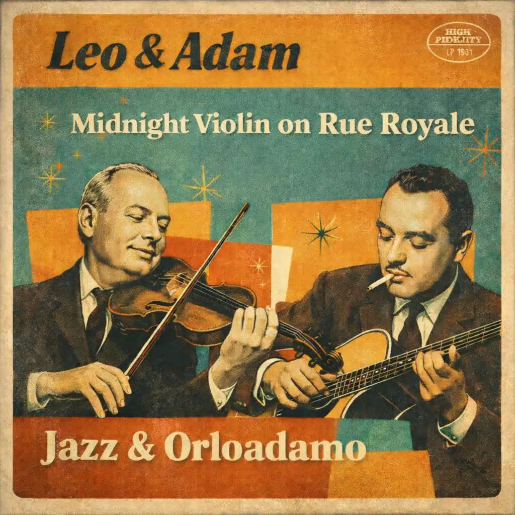 Midnight Violin on Rue Royale