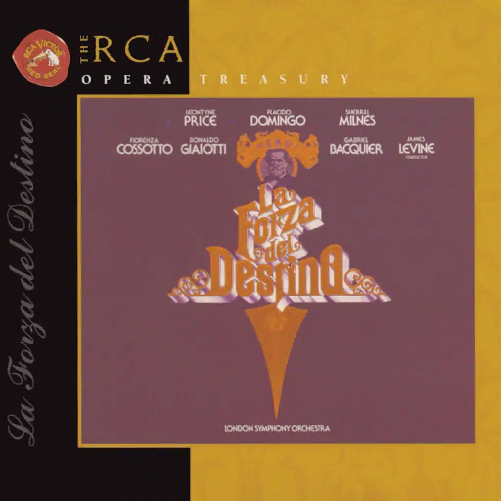 James Levine, London Symphony Orchestra, Leontyne Price, Gabriel Bacquier, Plácido Domingo, Sherrill Milnes, Fiorenza Cossotto & Bonaldo Giaiotti