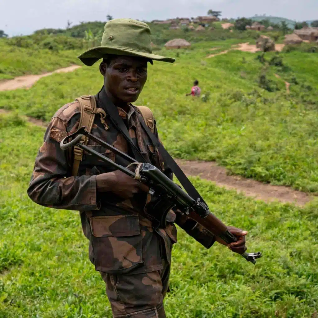 The war raging in the Democratic Republic of Congo