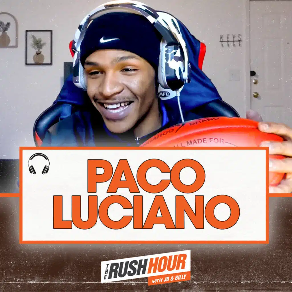 US Streamer Paco Luciano On Becoming America's Biggest AFL Fan