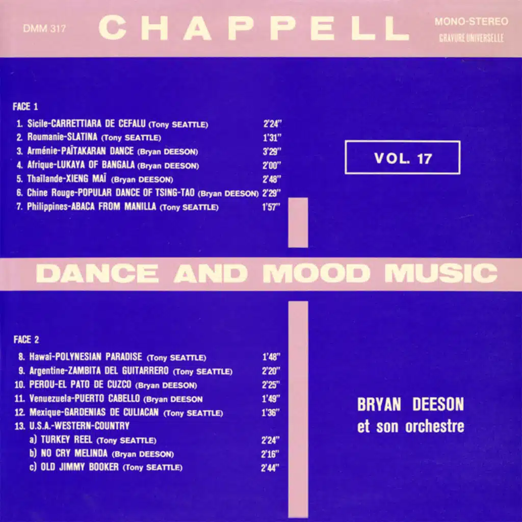 DMM 317: Dance And Mood Music, Vol. 17