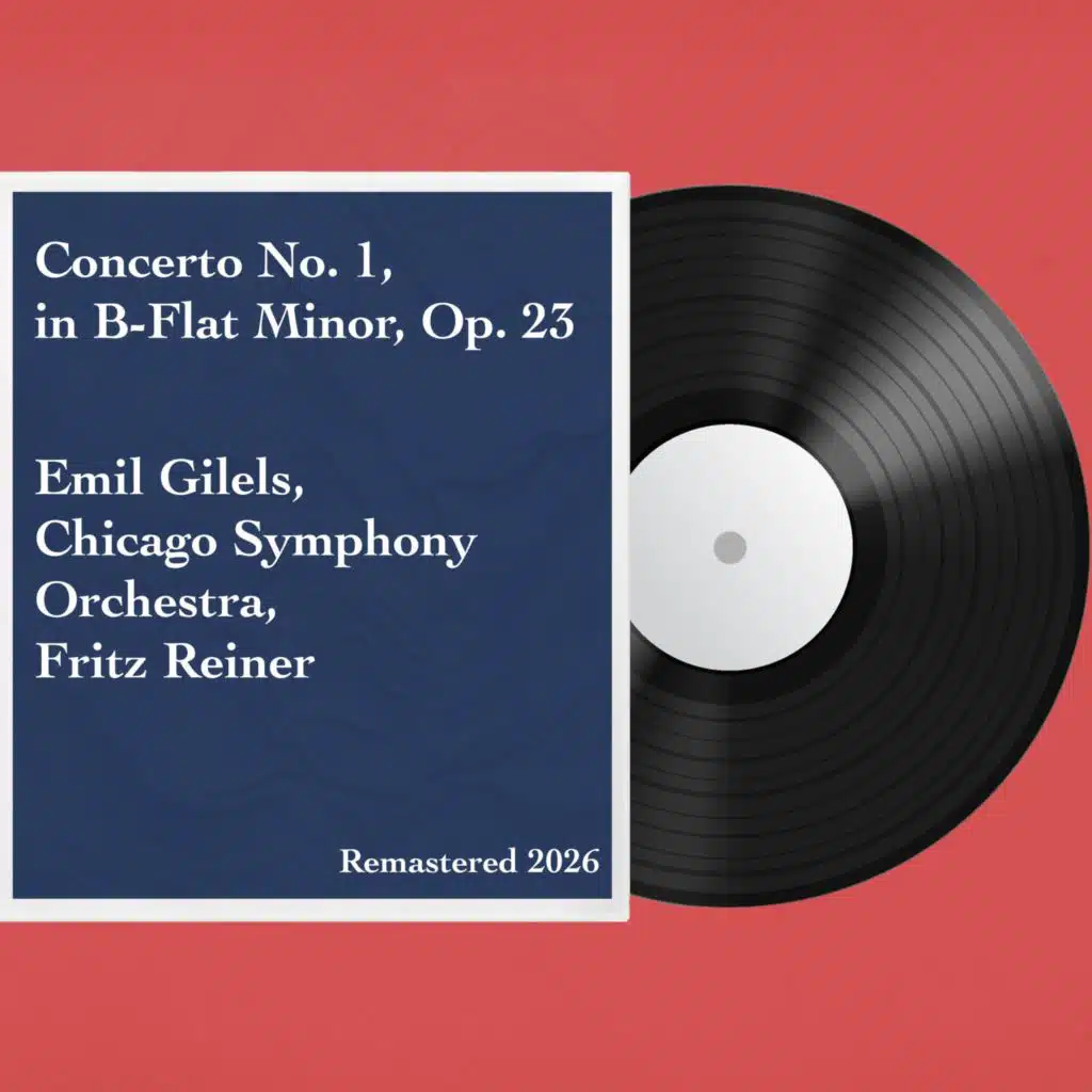 Concerto No. 1, in B-Flat Minor, Op. 23: Remastered 2026