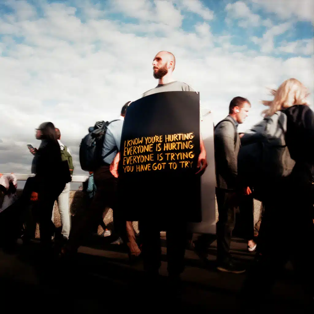 I know you're hurting, everyone is hurting, everyone is trying, you have got to try