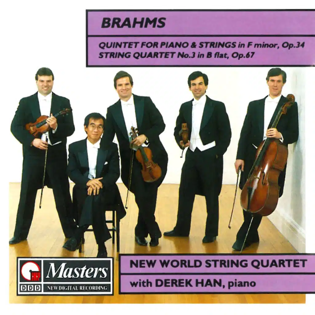 Brahms : Quintet in F-Minor & String Quartet No.3