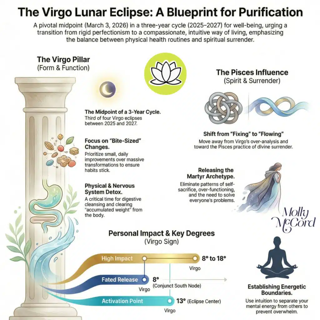 Virgo Lunar Eclipse: Purifying Your Mind-Body-Soul Blueprint