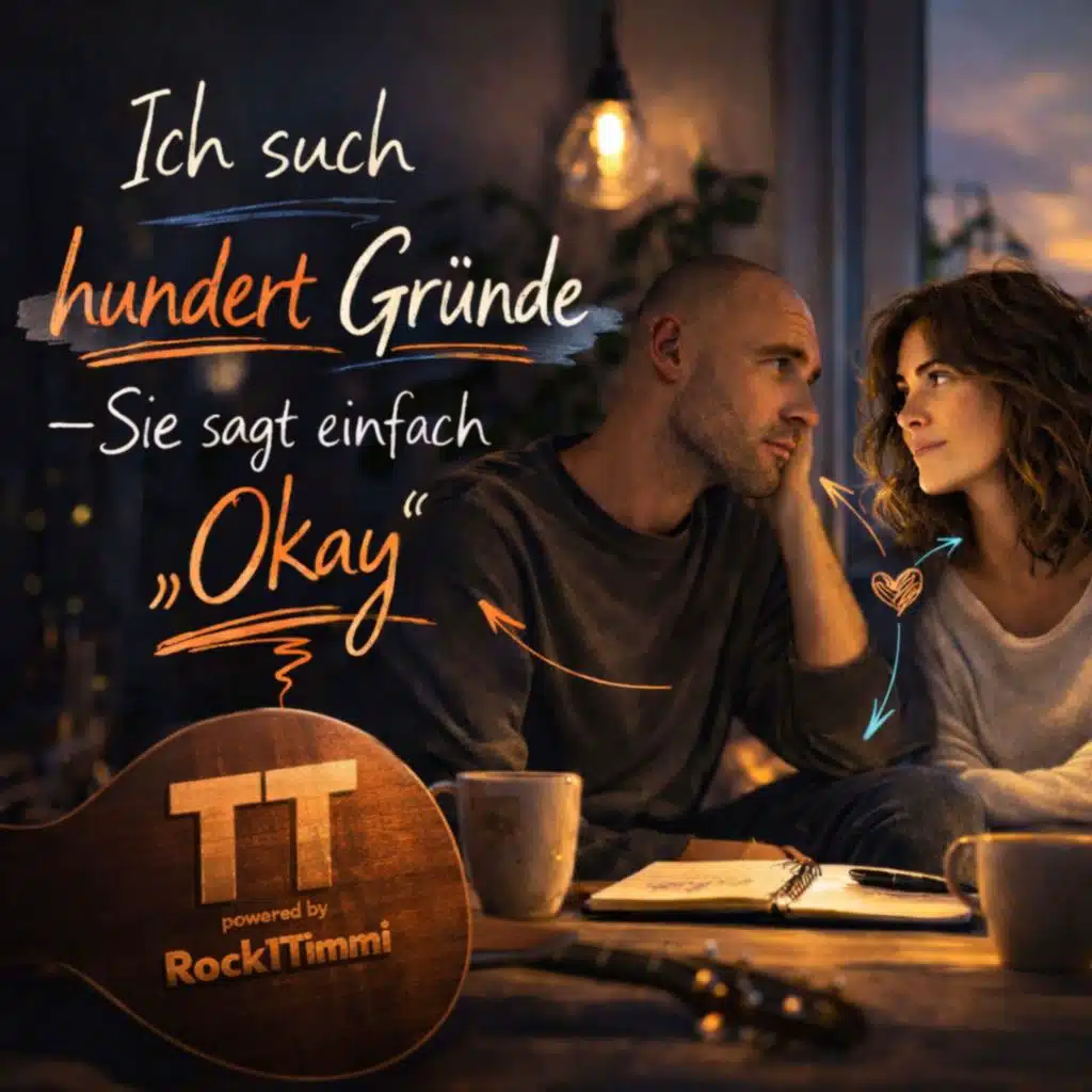 Ich such hundert Gründe - Sie sagt einfach "Okay"