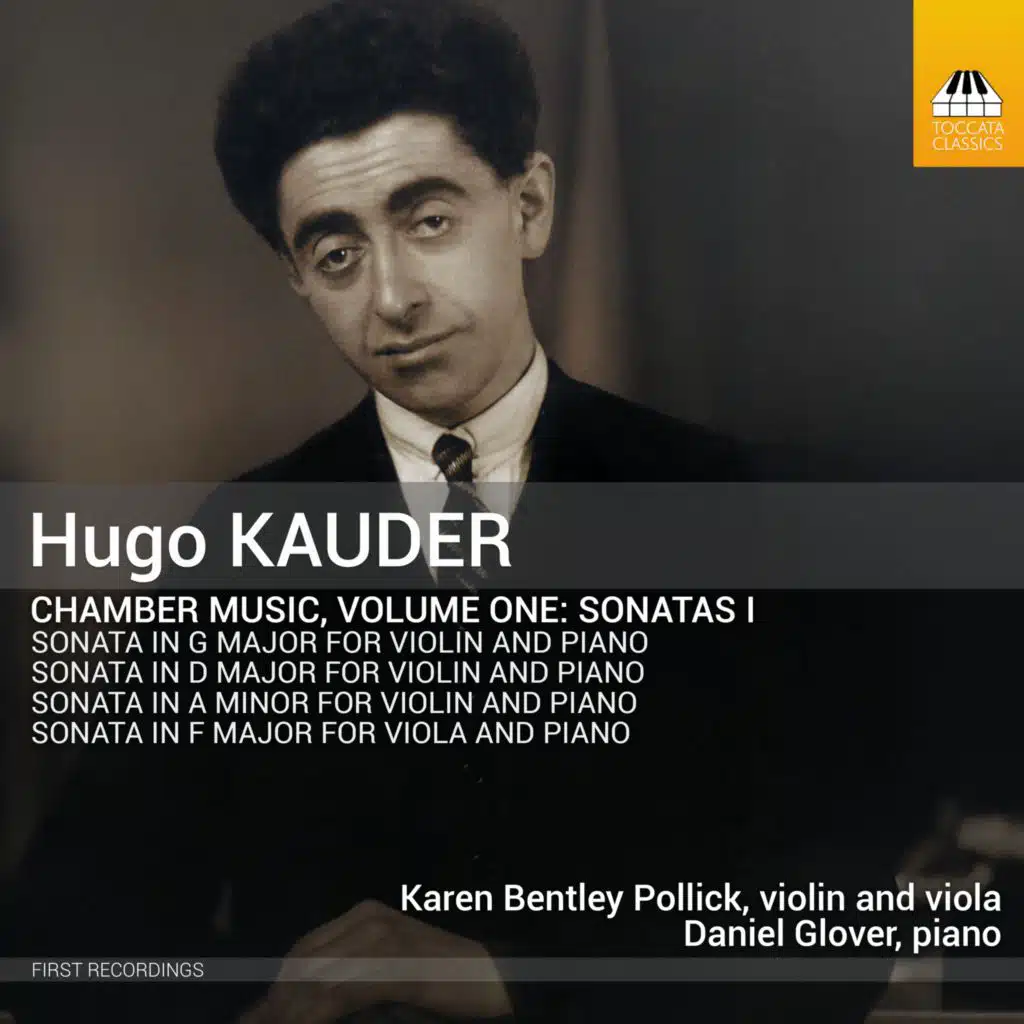 Hugo Kauder: Chamber Music, Vol. 1