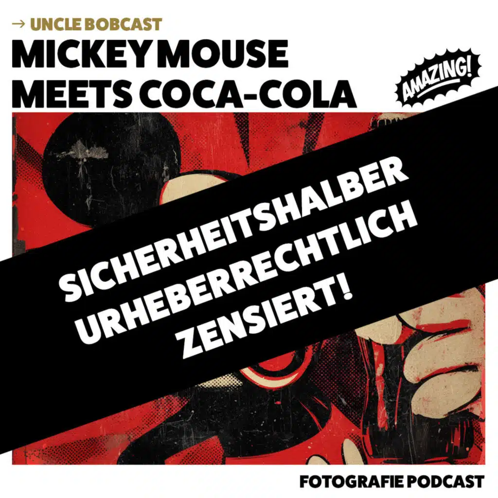 Mickey Mouse meets Coca-Cola