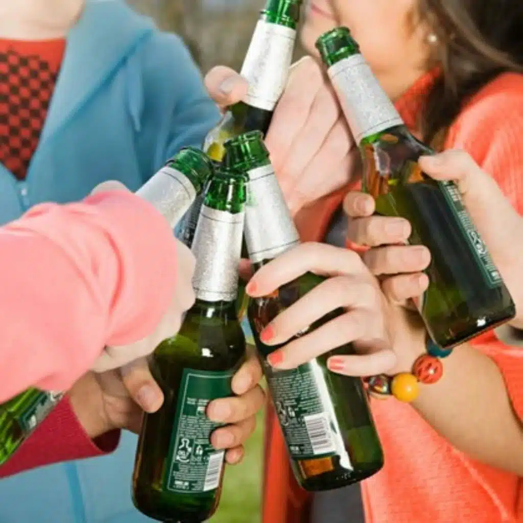 "My Neighbours Allow Their 13 and 15 Year Olds Drink Alcohol In The House"