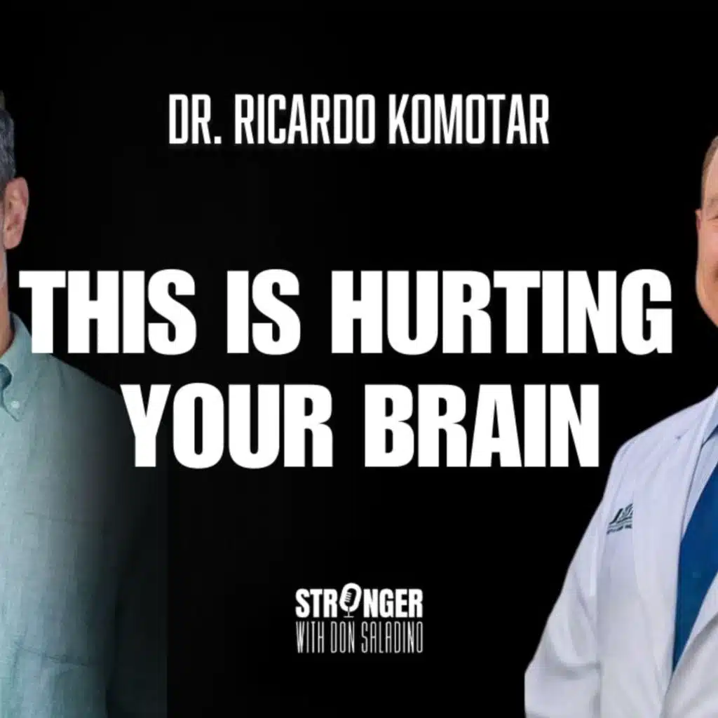 This Is Hurting Your Brain - Dr. Rick Komotar on Nutrition, Training, and Recovery