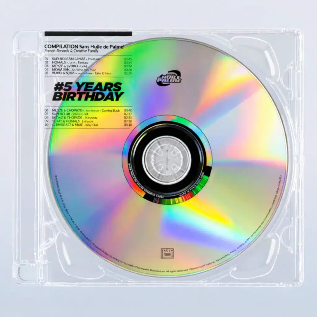 Compilation Sans Huile de Palme ® (#5 Years Birthday)