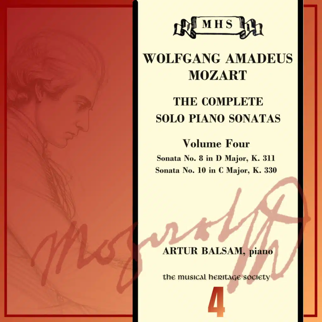Mozart: The Complete Piano Sonatas, Vol. 4