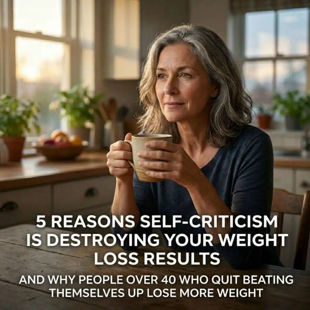 5 Reasons Self-Criticism Is Destroying Your Weight Loss Results And Why People Over 40 Who Quit Beating Themselves Up Lose More Weight