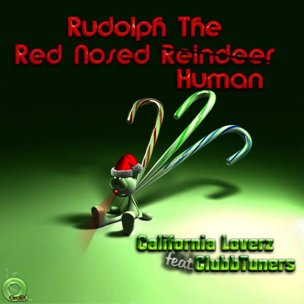 Rudolph the Red Nosed Human