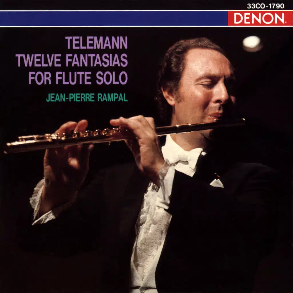 Twelve Fantasias for Flute solo: No. 8 in E Minor: Largo - Spirituoso - Allegro