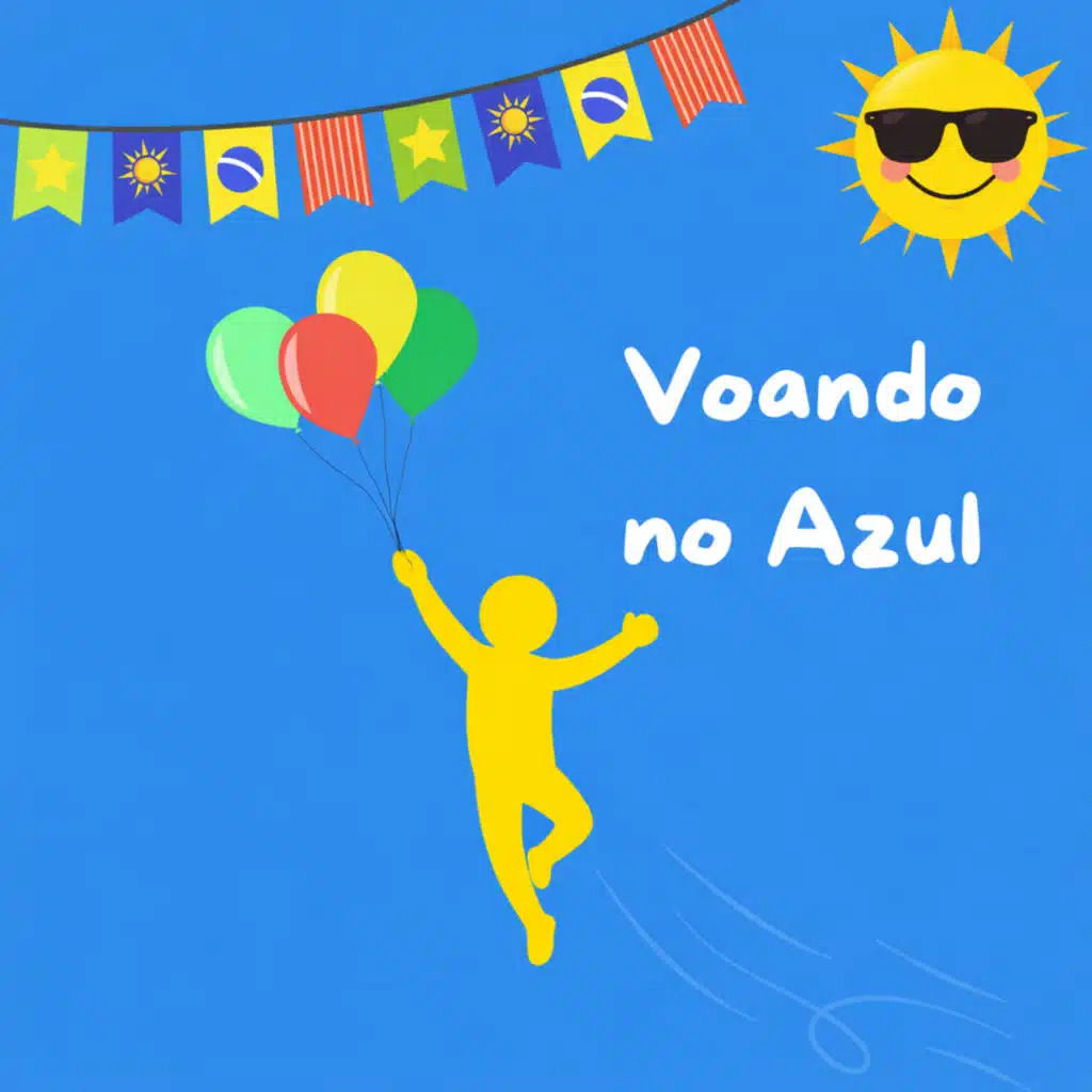 VOANDO NO AZUL