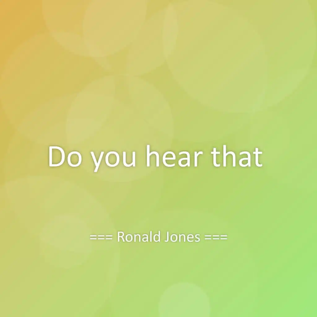 Ronald Jones