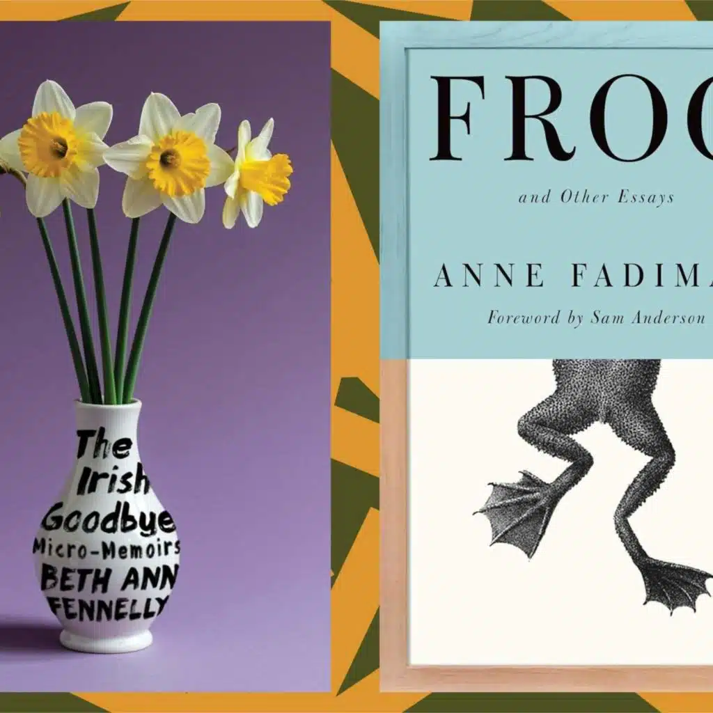 'The Irish Goodbye' and 'Frog' are micro-memoirs and essays about everyday life