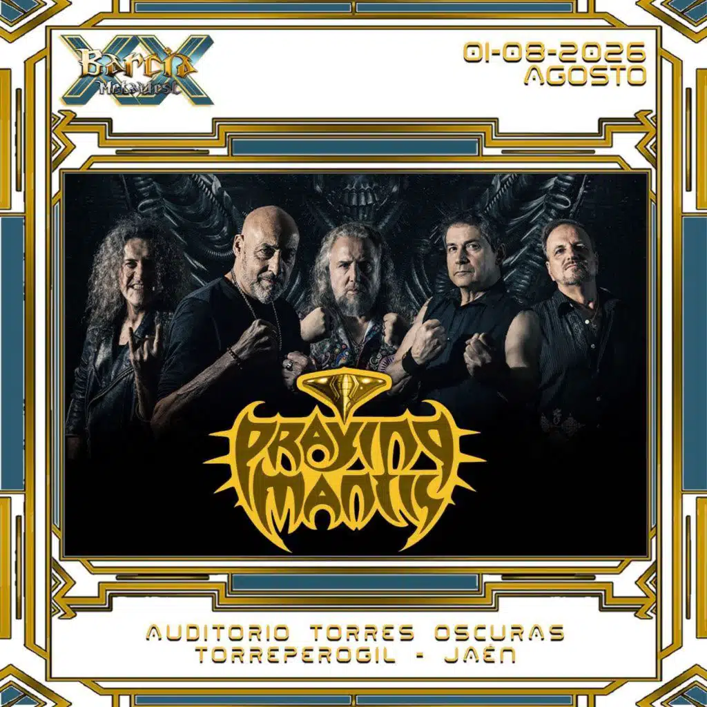 El Vuelo del Fénix - Praying Mantis al XX Barcia Metal Fest - 05/03/26