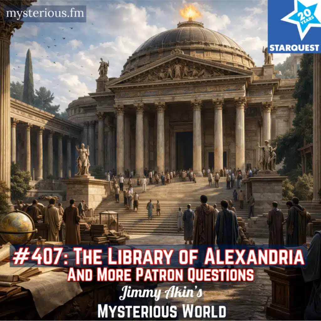 The Library of Alexandria and More Patron Questions