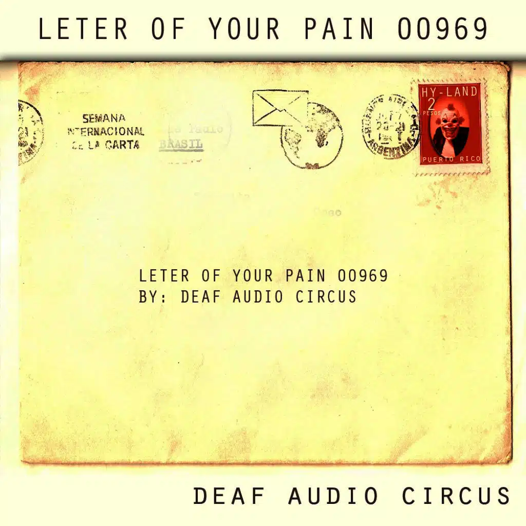 Letter of Your Pain 00969