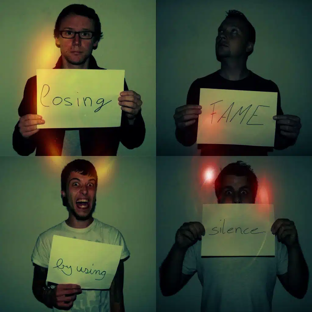 Losing Fame By Using Silence