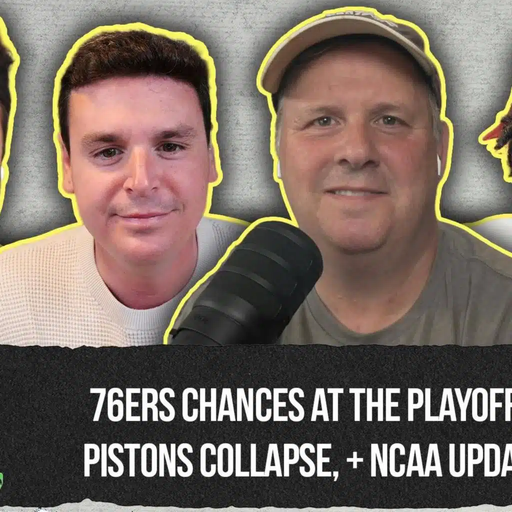 76ers' Chances of Making the Playoffs, Pistons Collapse, and Tate's NCAA Update | The Ringer Gambling Show