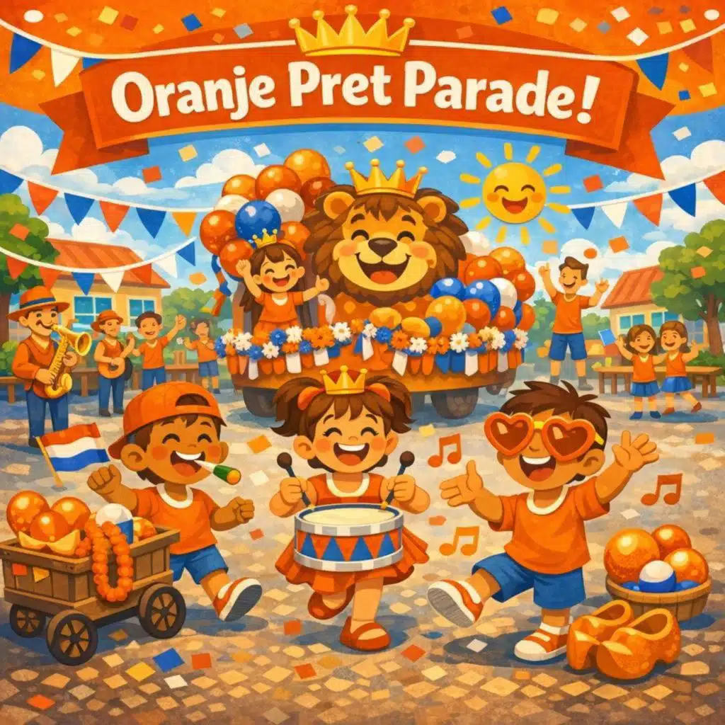 Oranje Pret Parade! (Koningsdag)