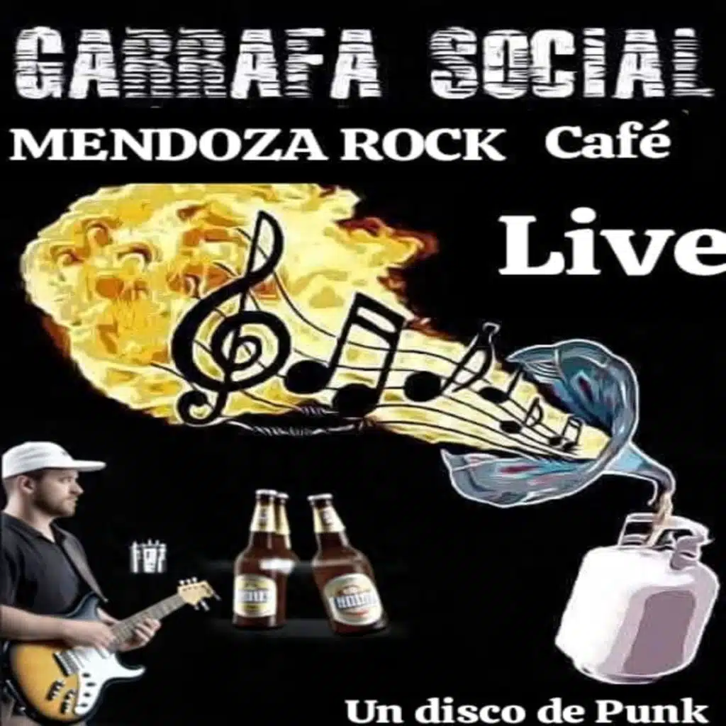 Live en Mendoza Café Rock y Todo el Punk Rock Cuyano (Punk Rock en vivo)