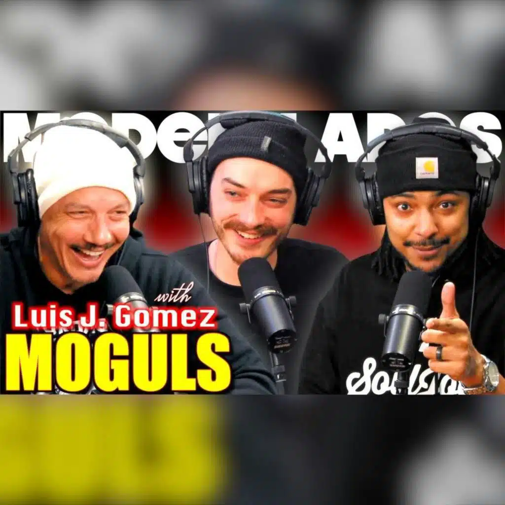 Luis J. Gomez talks "MOGULS" w/ The Modern Apes | Hugh Hefner & John McAfee