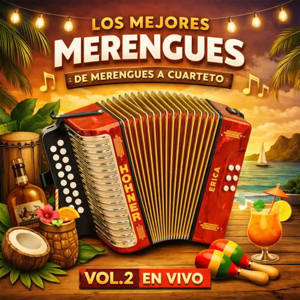 Los Mejores Merengues A Cuarteto, Vol.2 (Live)